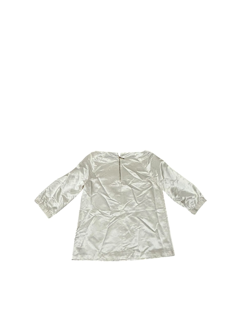 Kate Spade New York Blouse Three-Quarter Length Sleeves Ivory Cream - Picture 5 of 6
